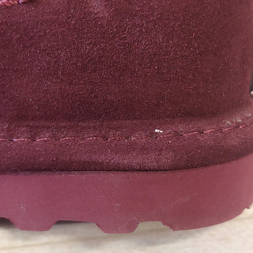 Bearpaw Virginia bootie with Never Wet Wine-9 - Picture 13 of 16